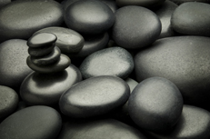 hot stones