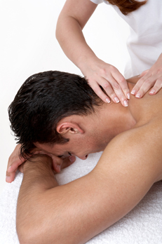 men's massage image